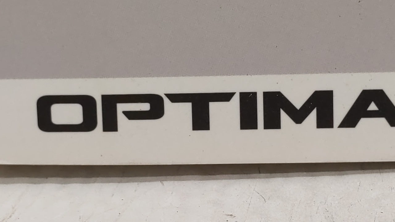 2016 Kia Optima Owners Manual Book Guide OEM Used Auto Parts - Oemusedautoparts1.com