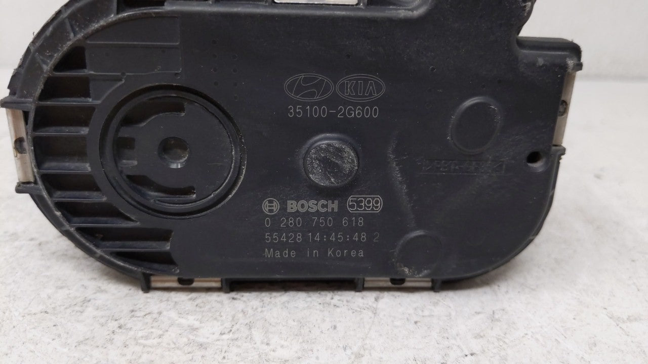 2016-2019 Kia Optima Throttle Body P/N:0 280 750 618 35100-2G600 Fits Fits 2015 2016 2017 2018 2019 OEM Used Auto Parts - Oe
