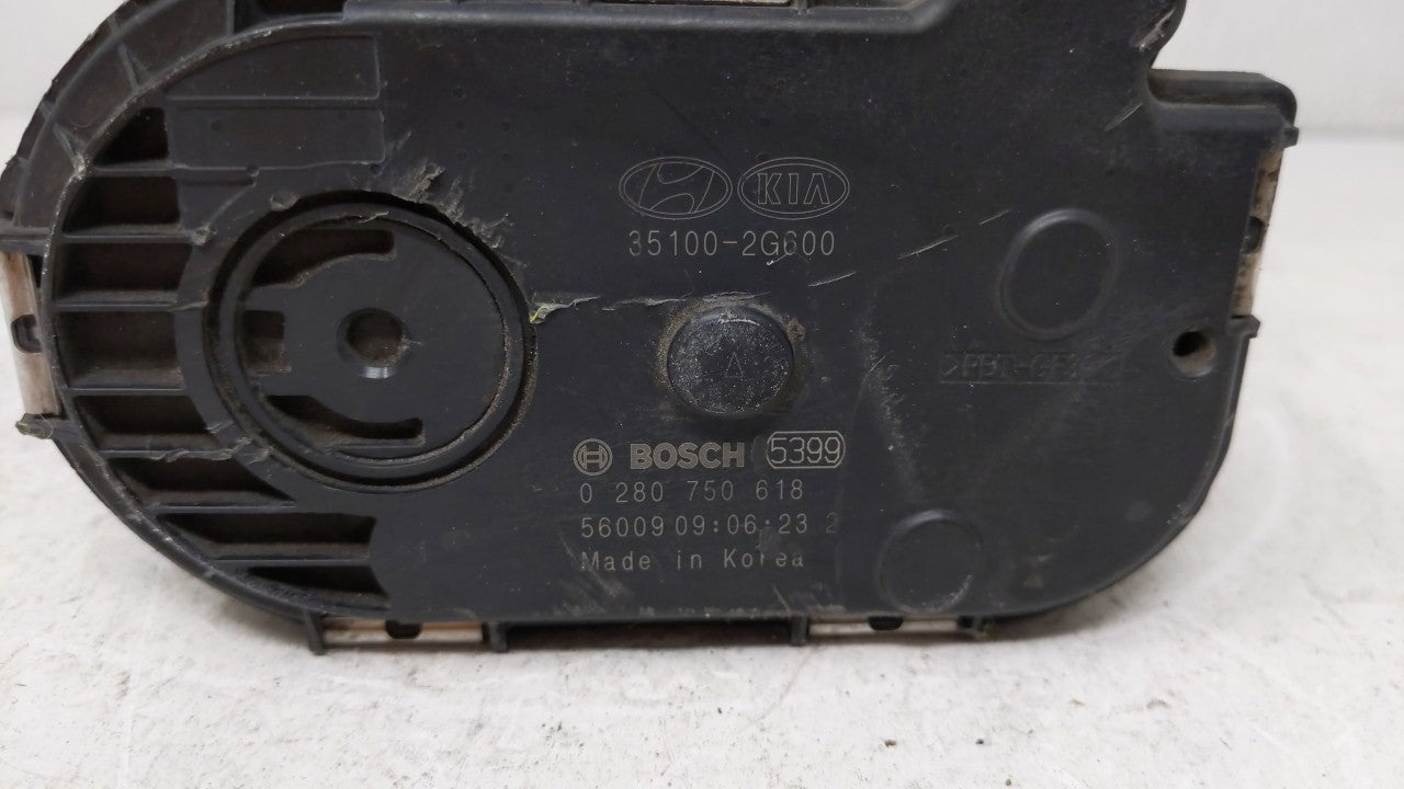 2016-2019 Kia Optima Throttle Body P/N:0 280 750 618 35100-2G600 Fits Fits 2015 2016 2017 2018 2019 OEM Used Auto Parts - Oe