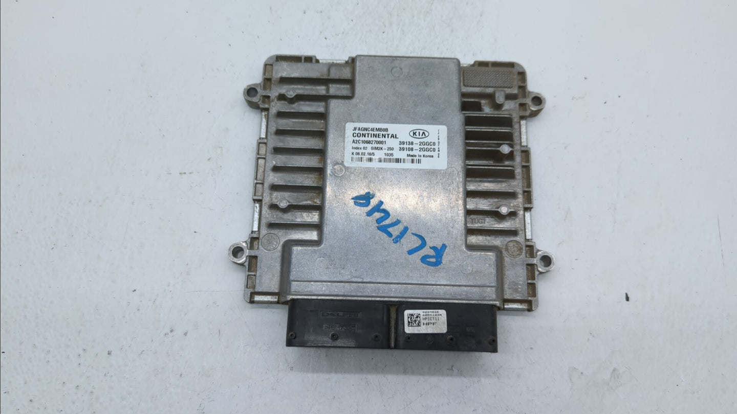 2016-2018 Kia Optima PCM Engine Control Computer ECU ECM PCU OEM P/N:39138-2GGD2 39108-2GGD2, 39138-2GGD0 Fits Fits 2016 201