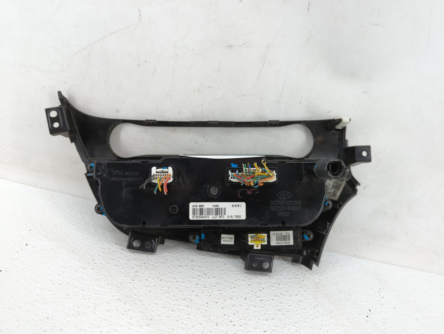2016-2018 Kia Optima Climate Control Module Temperature AC/Heater Replacement P/N:97250-4UCF0 97250-D5500 Fits Fits 2016 201