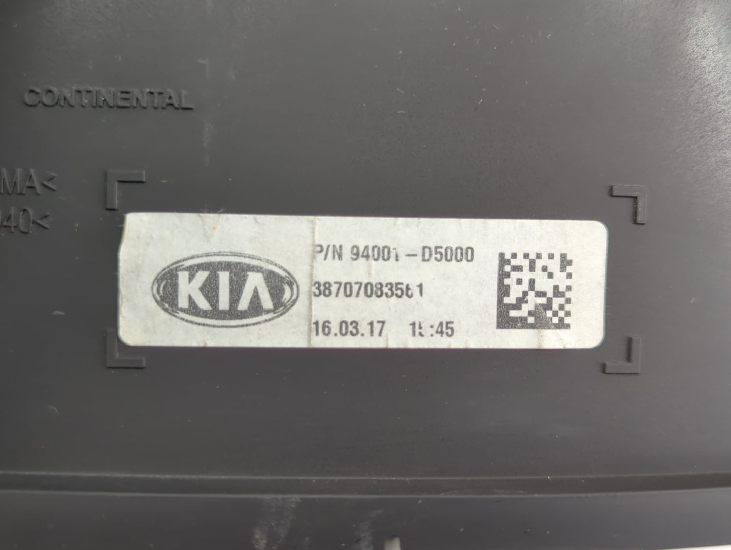 2016-2018 Kia Optima Instrument Cluster Speedometer Gauges P/N:94001-D5500 94001-D5000, 94001-D5300 Fits Fits 2016 2017 2018