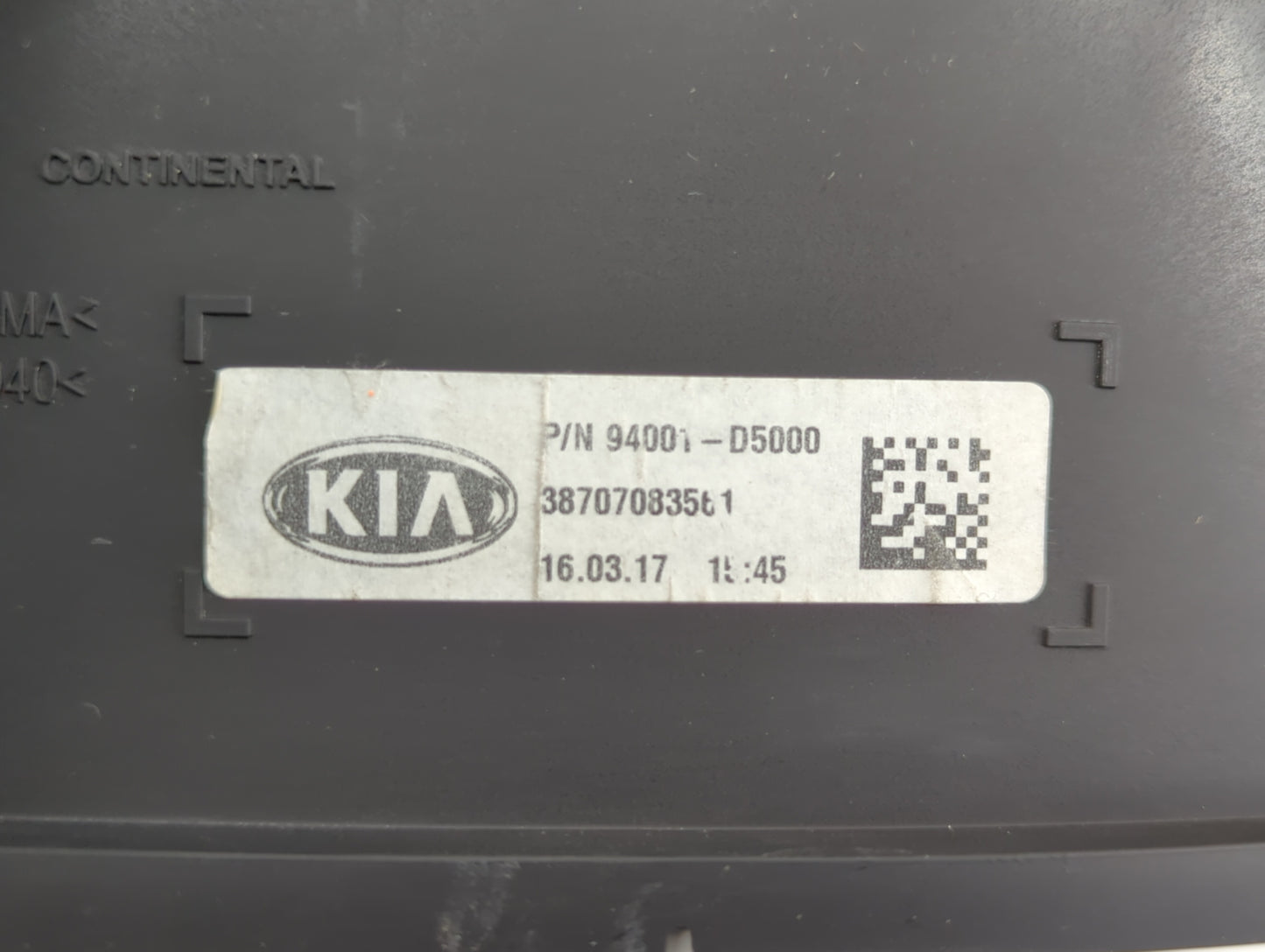 2016-2018 Kia Optima Instrument Cluster Speedometer Gauges P/N:94001-D5500 94001-D5000, 94001-D5300 Fits Fits 2016 2017 2018