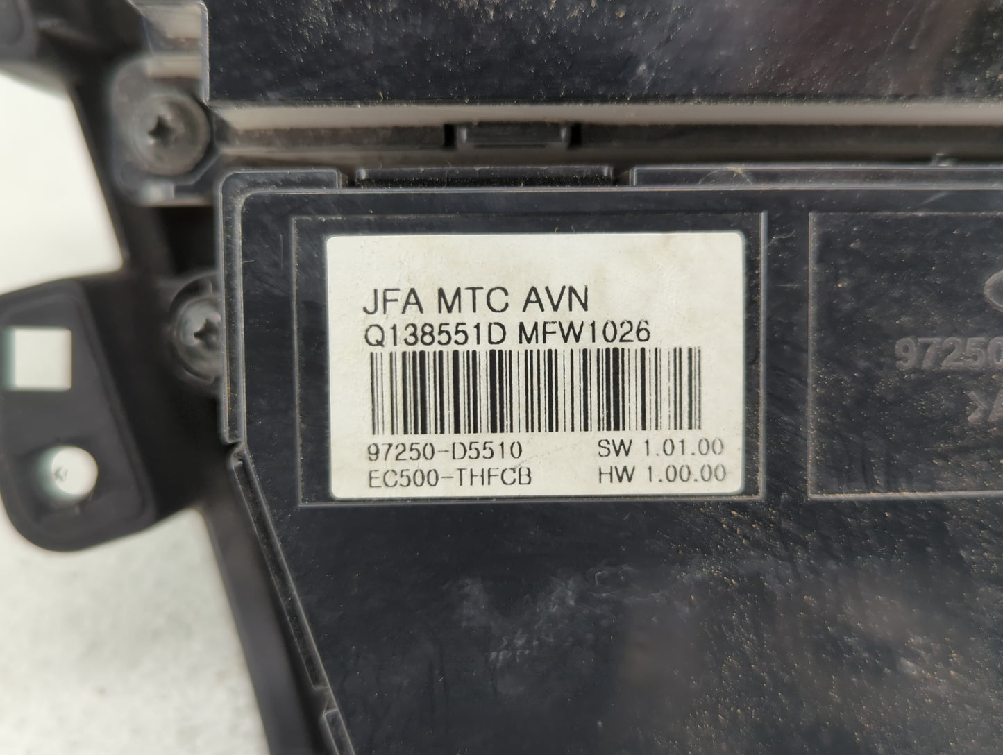 Kia Optima Radio Control Panel - Oemusedautoparts1.com