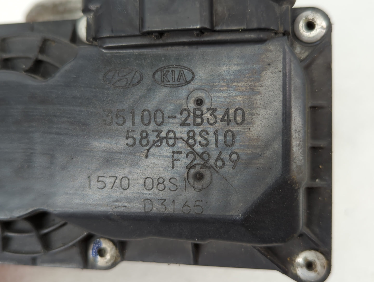 2016-2019 Kia Optima Throttle Body P/N:35100-2B340 Fits Fits 2015 2016 2017 2018 2019 OEM Used Auto Parts - Oemusedautoparts
