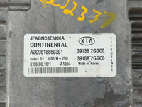 2016-2018 Kia Optima PCM Engine Control Computer ECU ECM PCU OEM P/N:39138-2GGC0 39138-2GGC1, 39108-2GGC1 Fits Fits 2016 201