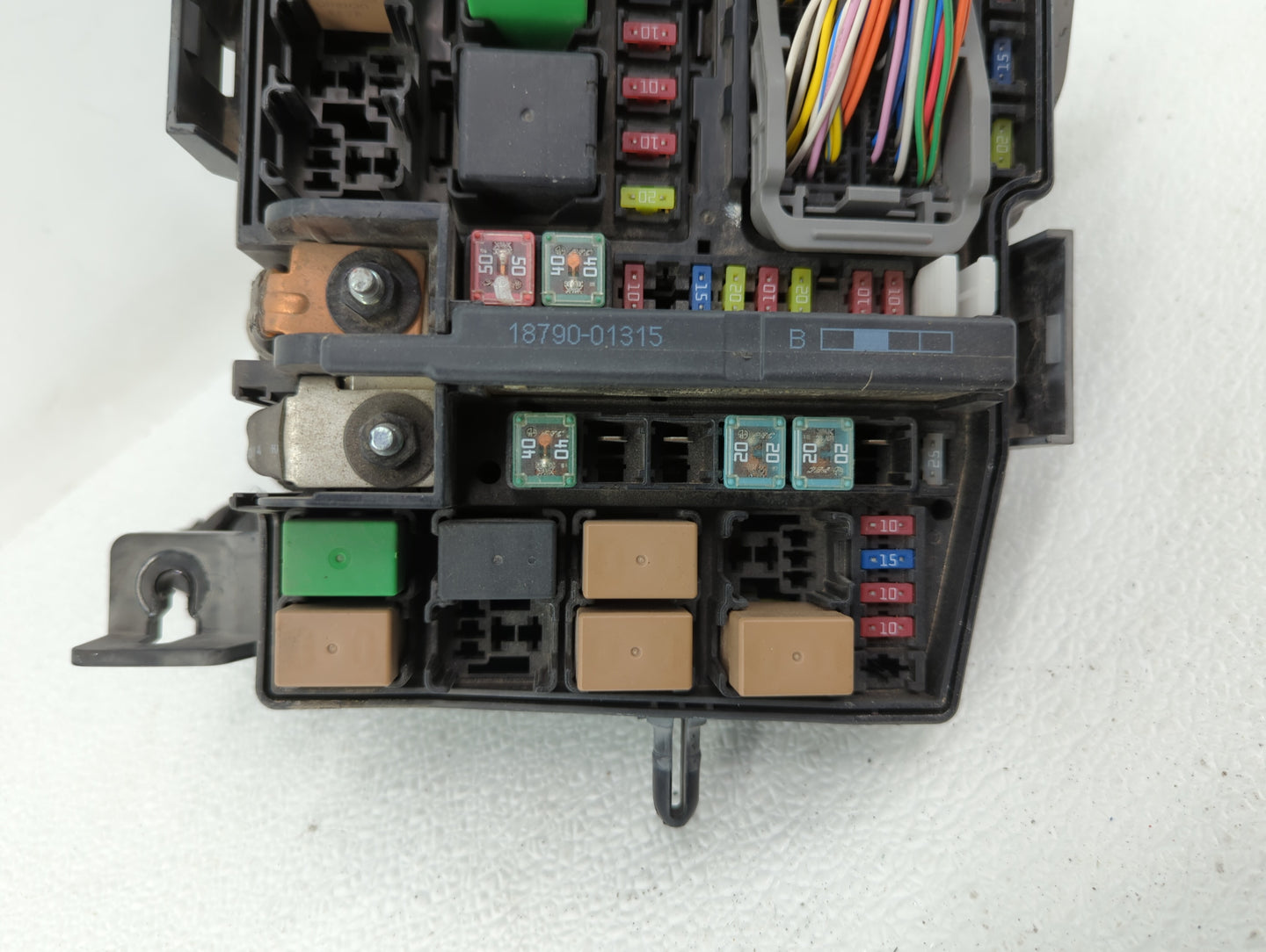 2016 Kia Optima Fusebox Fuse Box Panel Relay Module P/N:91956-2T820 Fits OEM Used Auto Parts - Oemusedautoparts1.com