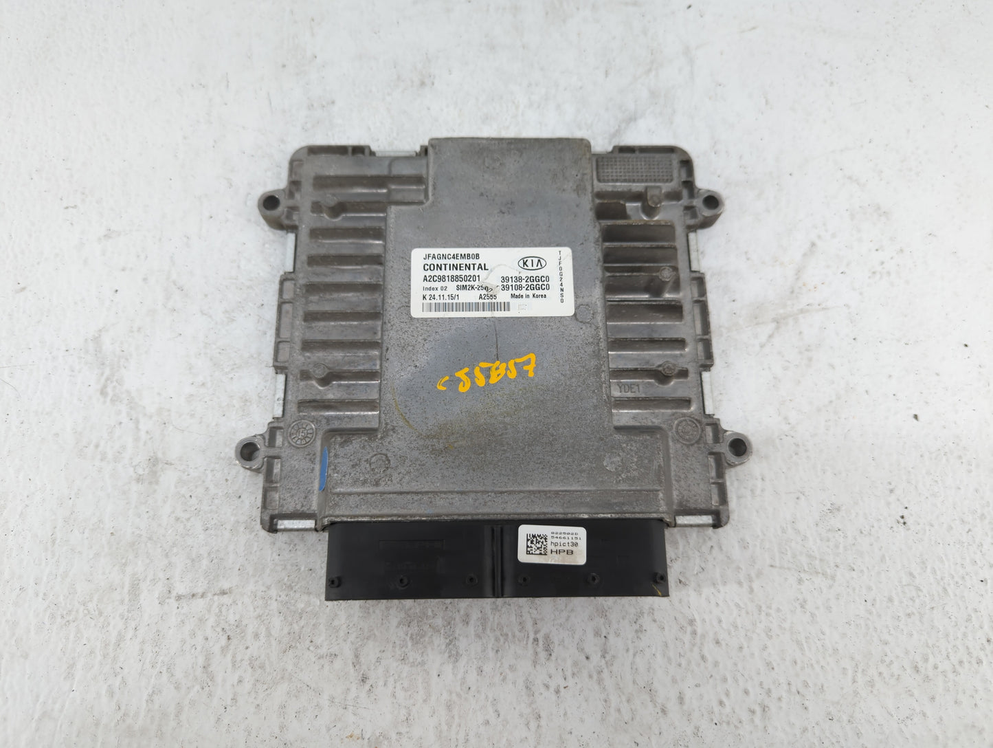2016-2018 Kia Optima PCM Engine Control Computer ECU ECM PCU OEM P/N:39138-2GGC0 39108-2GGDO Fits Fits 2016 2017 2018 OEM Us