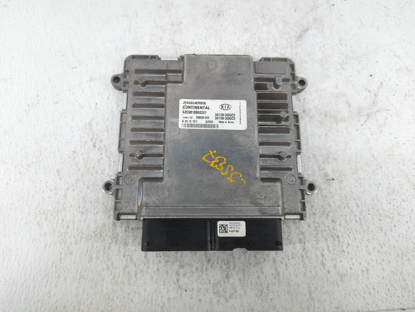 2016-2018 Kia Optima PCM Engine Control Computer ECU ECM PCU OEM P/N:39138-2GGC0 39138-2GGC5, 39108-2GGC5 Fits Fits 2016 201