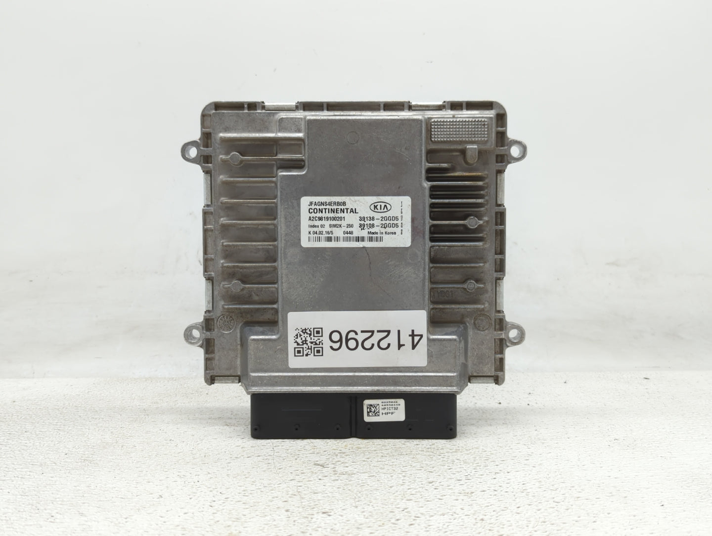 2016-2018 Kia Optima PCM Engine Control Computer ECU ECM PCU OEM P/N:39108-2GGD5 39138-2GGD5, 39138-2GGD6 Fits Fits 2016 201