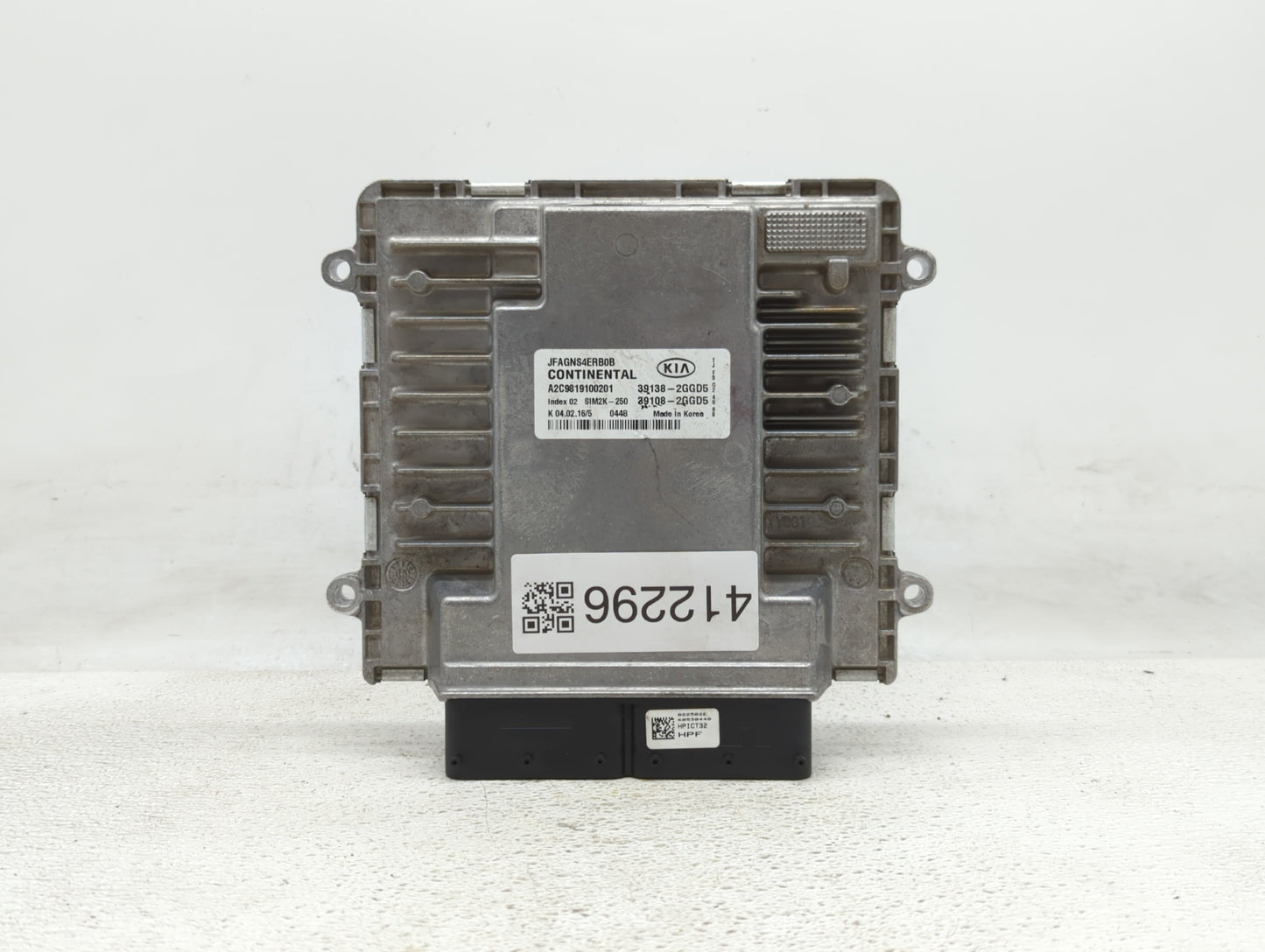 2016-2018 Kia Optima PCM Engine Control Computer ECU ECM PCU OEM P/N:39108-2GGD5 39138-2GGD5, 39138-2GGD6 Fits Fits 2016 201