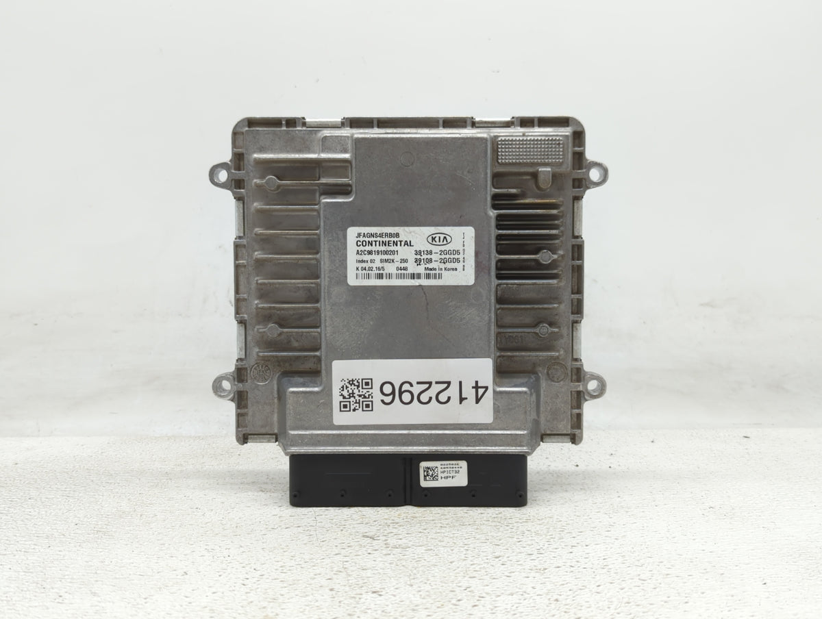 2016-2018 Kia Optima PCM Engine Control Computer ECU ECM PCU OEM P/N:39108-2GGD5 39138-2GGD5, 39138-2GGD6 Fits 2016 2017 201