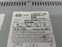 2016-2018 Kia Optima Am Fm Cd Player Radio Receiver - Oemusedautoparts1.com