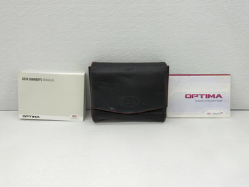 2016 Kia Optima Owners Manual Book Guide OEM Used Auto Parts - Oemusedautoparts1.com
