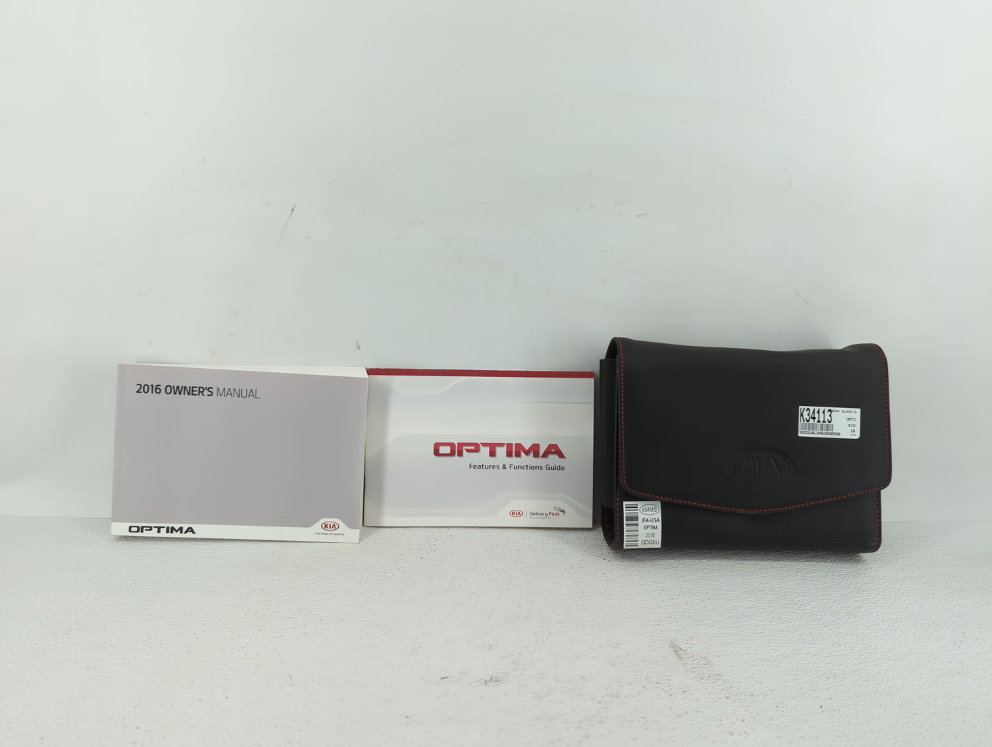 2016 Kia Optima Owners Manual Book Guide OEM Used Auto Parts - Oemusedautoparts1.com