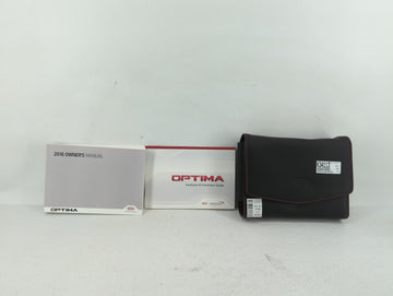 2016 Kia Optima Owners Manual Book Guide OEM Used Auto Parts - Oemusedautoparts1.com