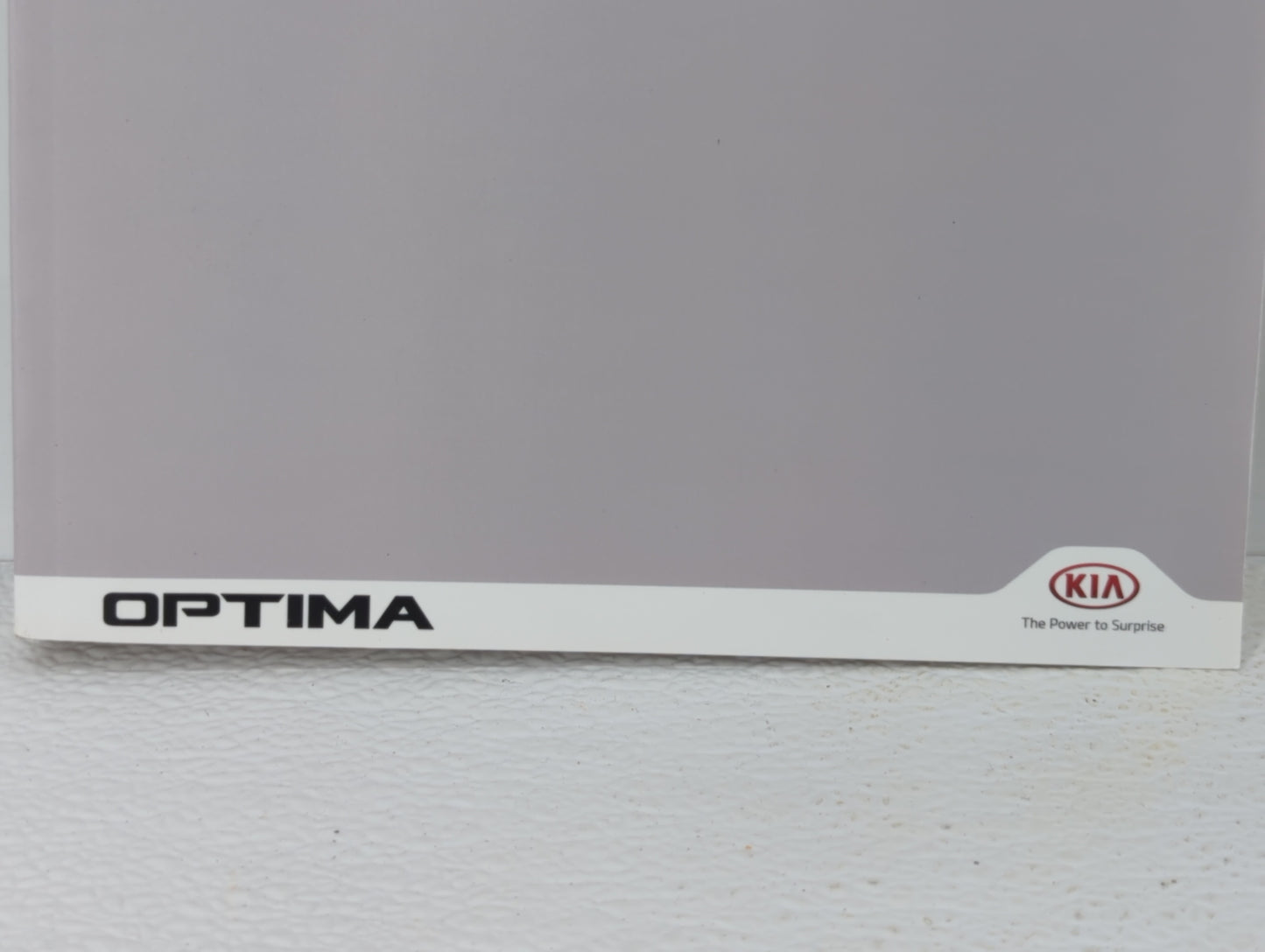 2016 Kia Optima Owners Manual Book Guide OEM Used Auto Parts - Oemusedautoparts1.com