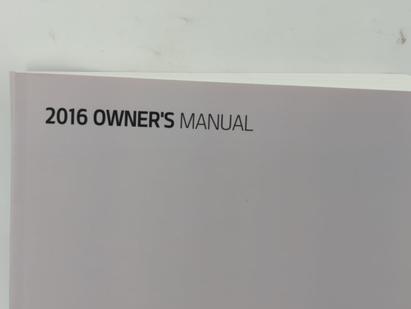 2016 Kia Optima Owners Manual Book Guide OEM Used Auto Parts - Oemusedautoparts1.com