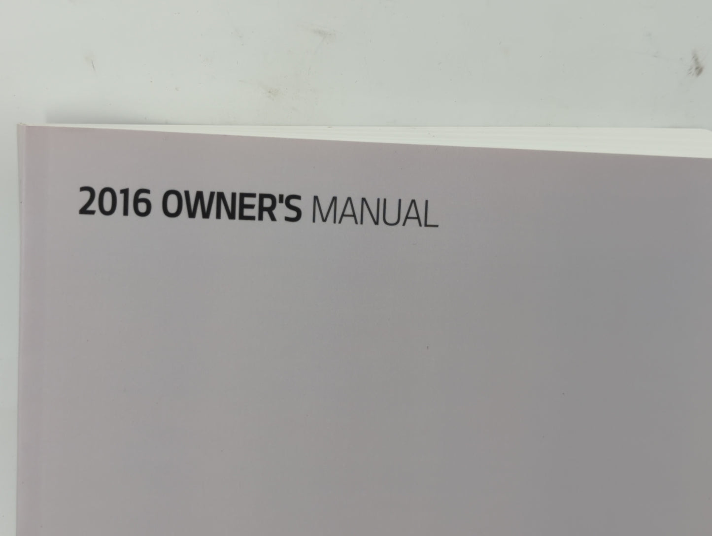 2016 Kia Optima Owners Manual Book Guide OEM Used Auto Parts - Oemusedautoparts1.com