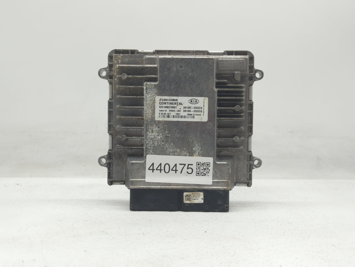 2016-2018 Kia Optima PCM Engine Control Computer ECU ECM PCU OEM P/N:39108-2GGD5 39138-2GGD5, 39138-2GGC0 Fits Fits 2016 201