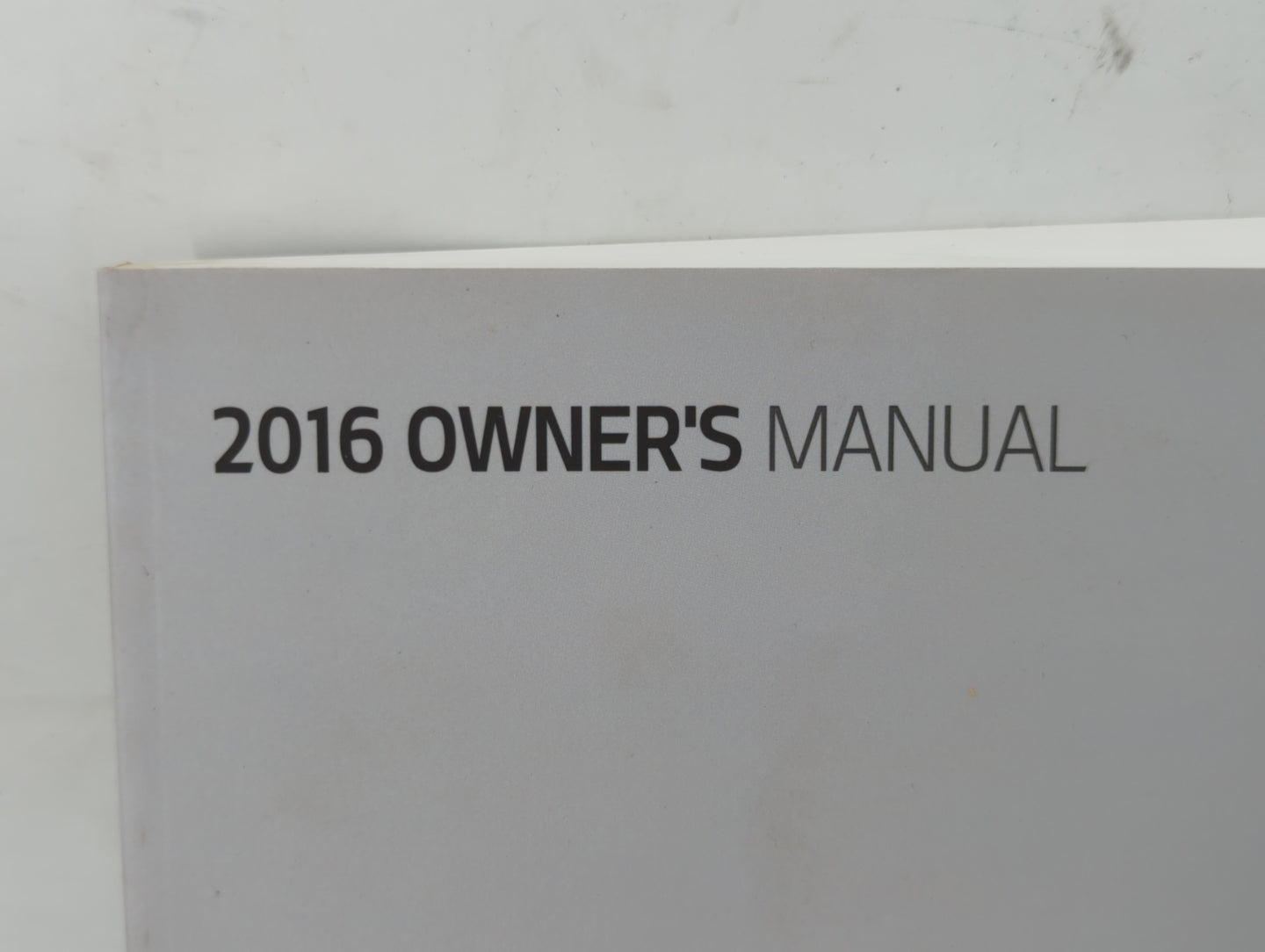2016 Kia Optima Owners Manual Book Guide OEM Used Auto Parts - Oemusedautoparts1.com