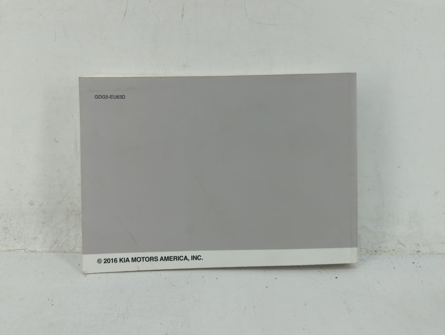 2016 Kia Optima Owners Manual Book Guide OEM Used Auto Parts - Oemusedautoparts1.com