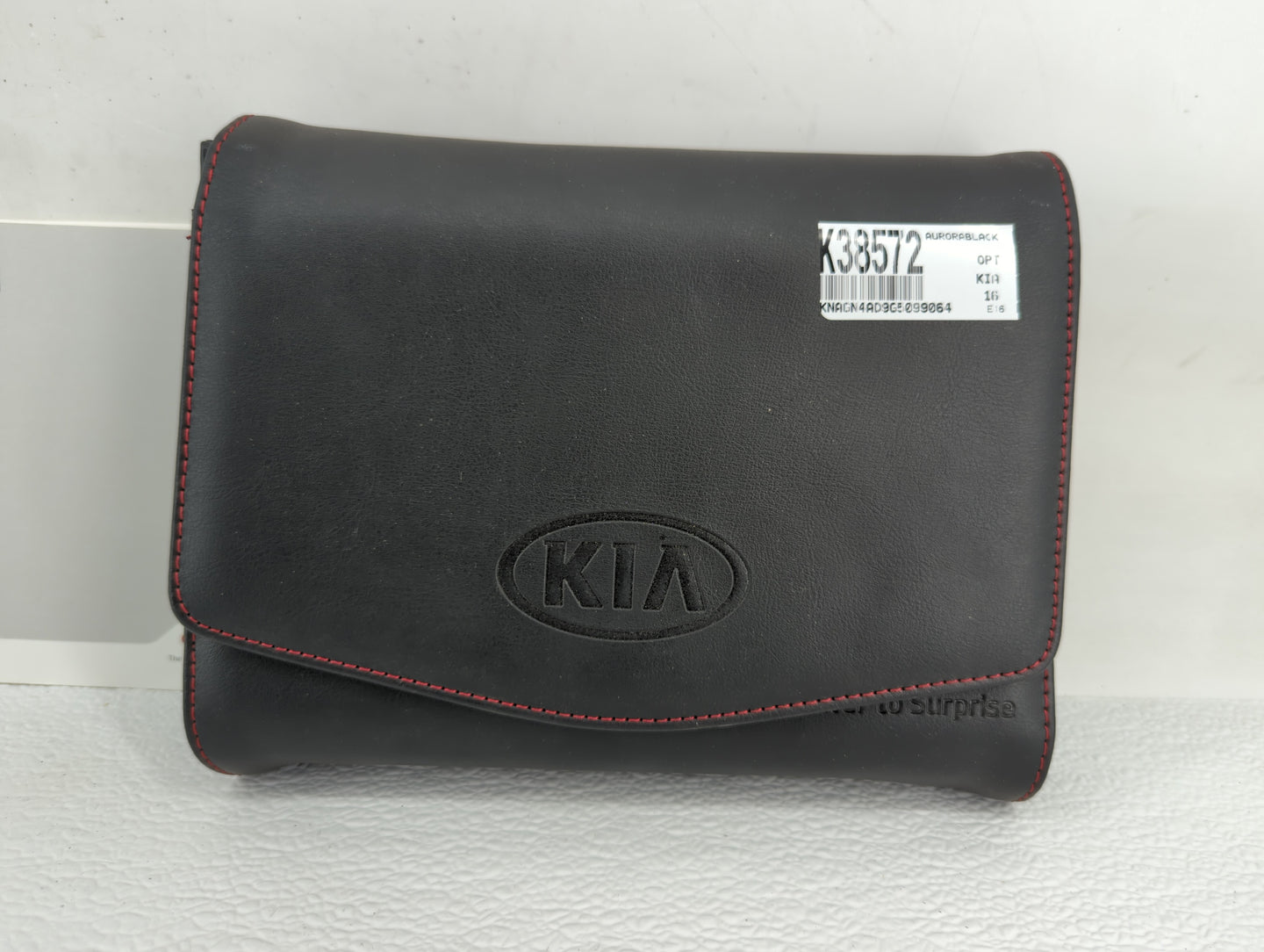 2016 Kia Optima Owners Manual Book Guide OEM Used Auto Parts - Oemusedautoparts1.com
