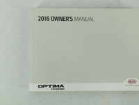 2016 Kia Optima Owners Manual Book Guide OEM Used Auto Parts - Oemusedautoparts1.com