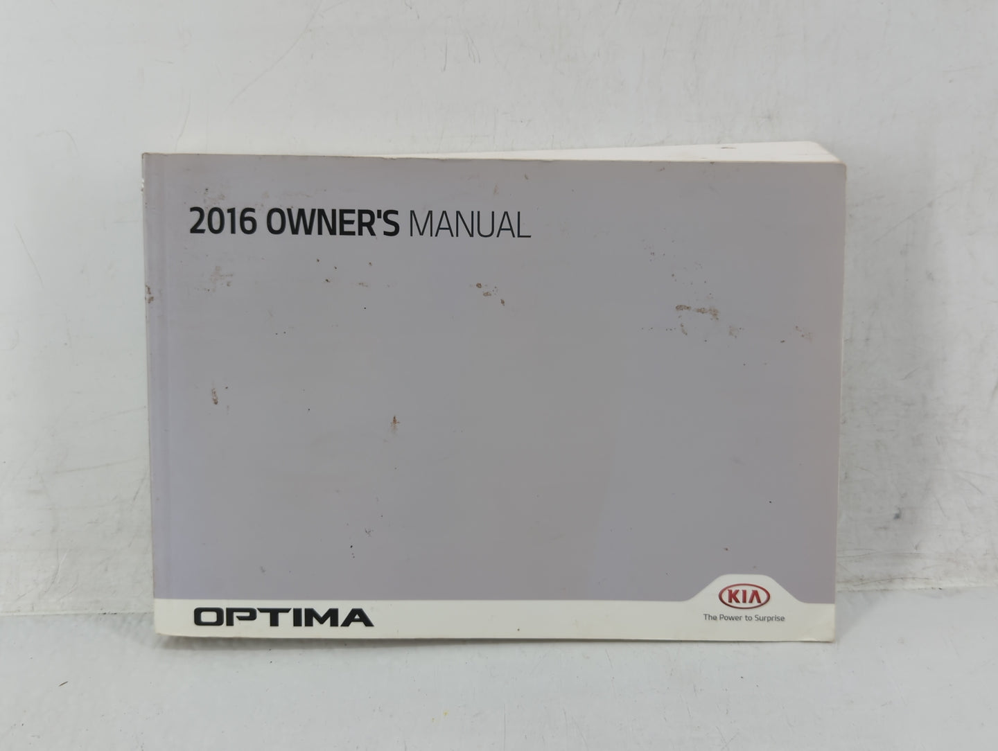 2016 Kia Optima Owners Manual Book Guide OEM Used Auto Parts - Oemusedautoparts1.com