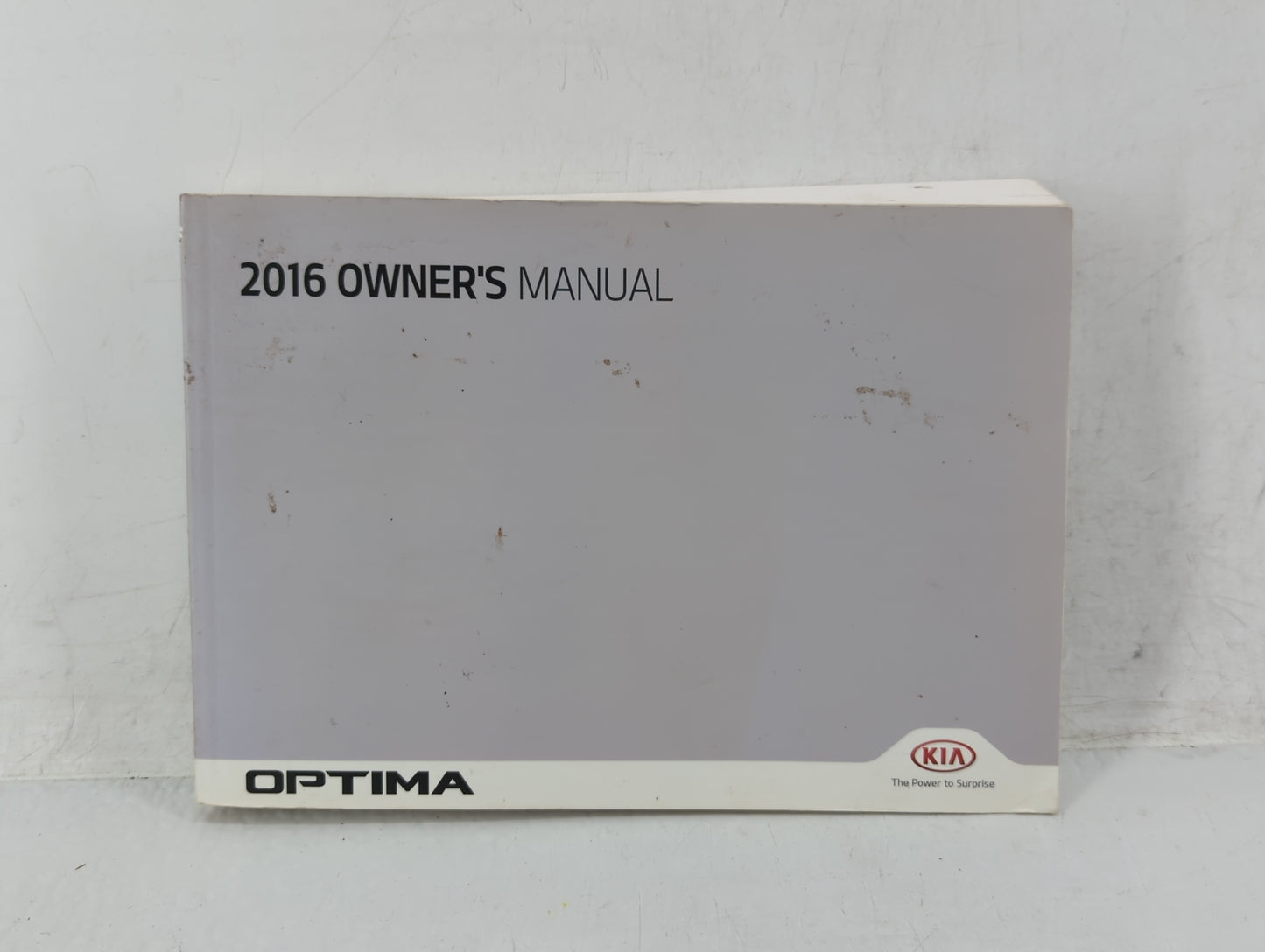 2016 Kia Optima Owners Manual Book Guide OEM Used Auto Parts - Oemusedautoparts1.com