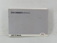 2016 Kia Optima Owners Manual Book Guide OEM Used Auto Parts - Oemusedautoparts1.com