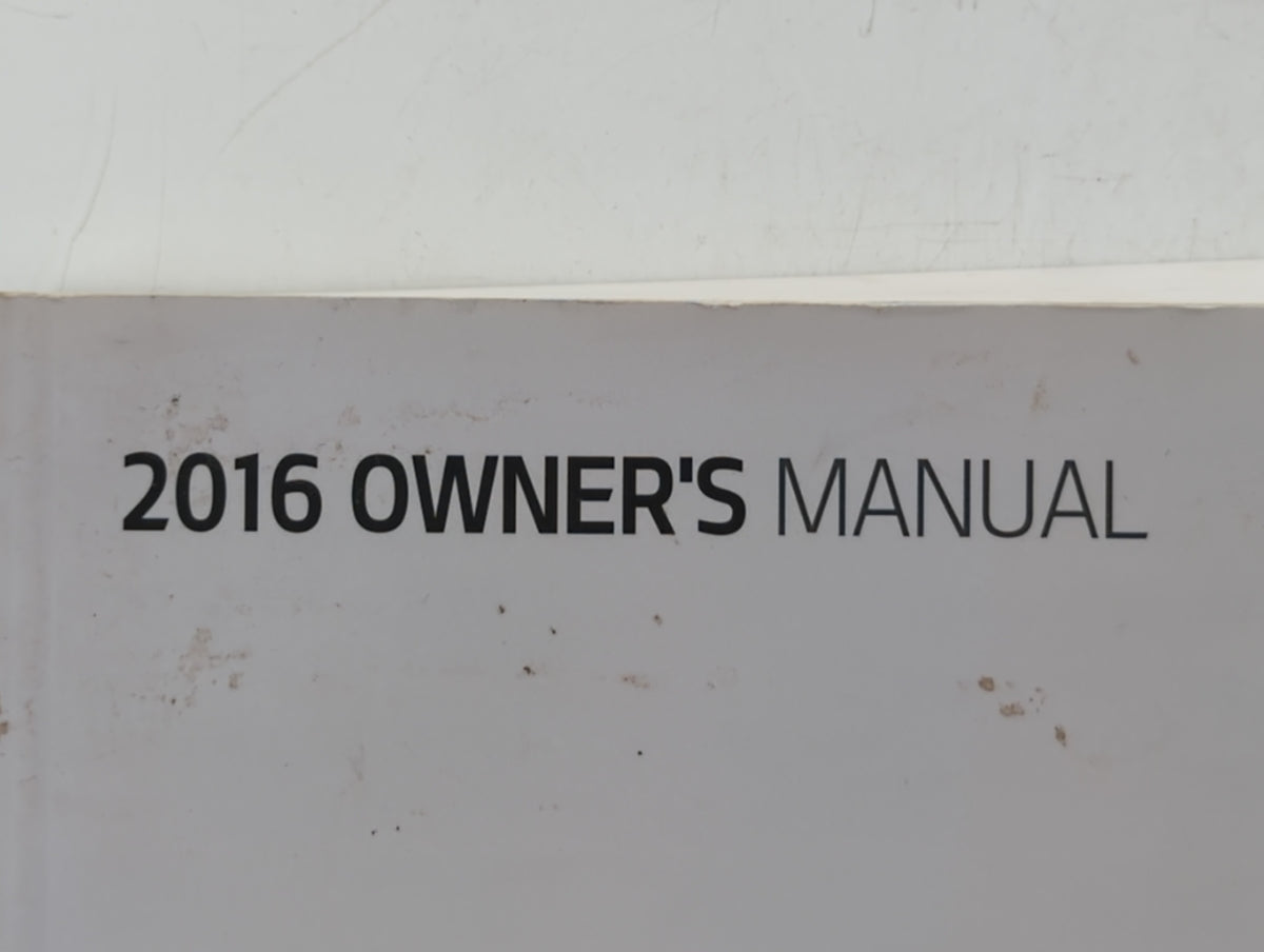 2016 Kia Optima Owners Manual Book Guide OEM Used Auto Parts - Oemusedautoparts1.com