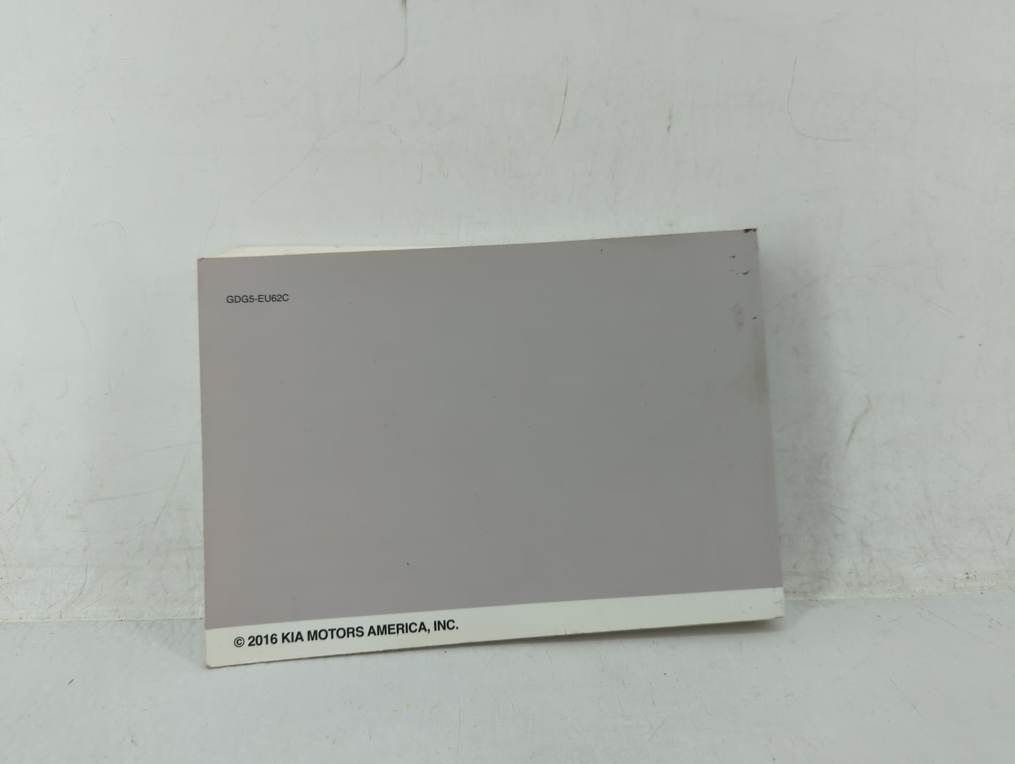 2016 Kia Optima Owners Manual Book Guide OEM Used Auto Parts - Oemusedautoparts1.com