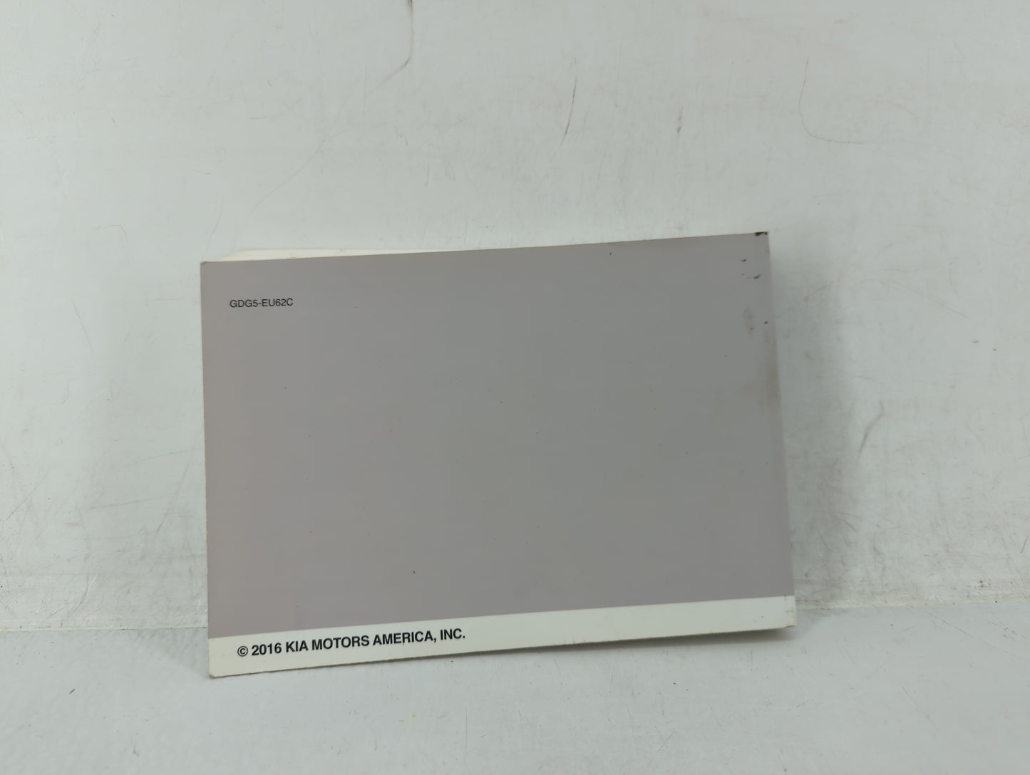 2016 Kia Optima Owners Manual Book Guide OEM Used Auto Parts - Oemusedautoparts1.com