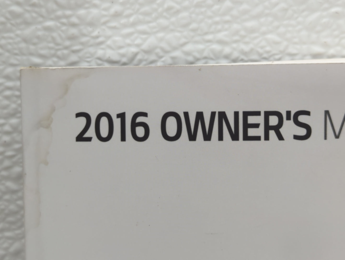 2016 Kia Optima Owners Manual Book Guide OEM Used Auto Parts - Oemusedautoparts1.com