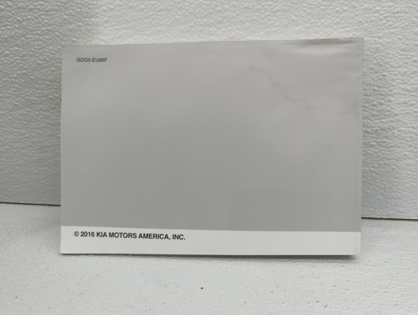 2016 Kia Optima Owners Manual Book Guide OEM Used Auto Parts - Oemusedautoparts1.com
