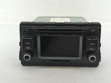 2016 Kia Optima Radio AM FM Cd Player Receiver Replacement P/N:96180-D5100WK Fits OEM Used Auto Parts - Oemusedautoparts1.co