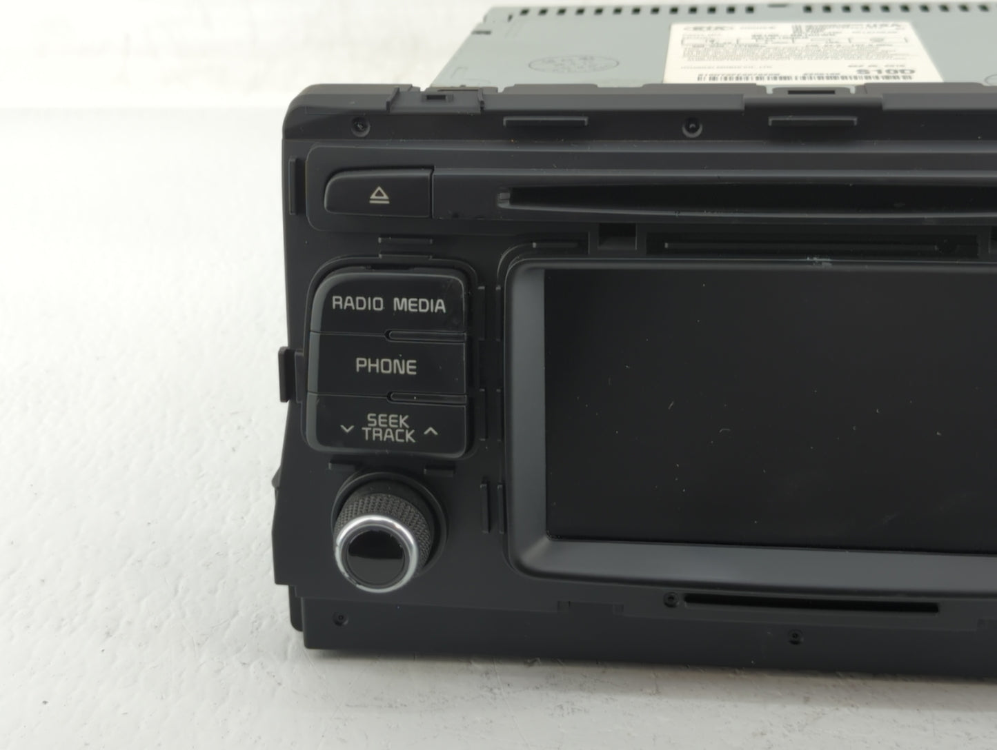 2016 Kia Optima Radio AM FM Cd Player Receiver Replacement P/N:96180-D5100WK Fits OEM Used Auto Parts - Oemusedautoparts1.co