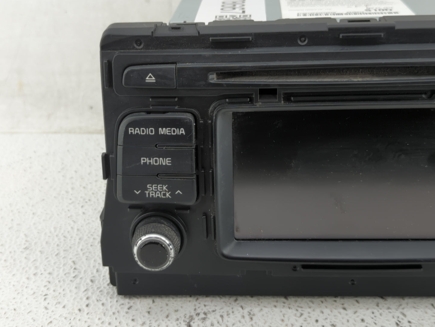 2016-2018 Kia Optima Radio AM FM Cd Player Receiver Replacement P/N:96180-D5100WK Fits Fits 2016 2017 2018 OEM Used Auto Par