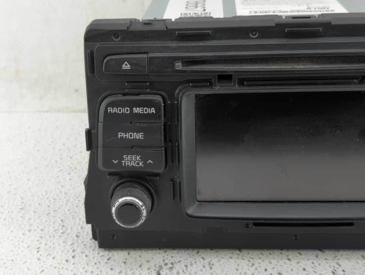 2016-2018 Kia Optima Radio AM FM Cd Player Receiver Replacement P/N:96180-D5100WK Fits 2016 2017 2018 OEM Used Auto Parts - 