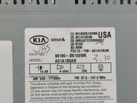 2016-2018 Kia Optima Radio AM FM Cd Player Receiver Replacement P/N:96180-D5100WK Fits Fits 2016 2017 2018 OEM Used Auto Par