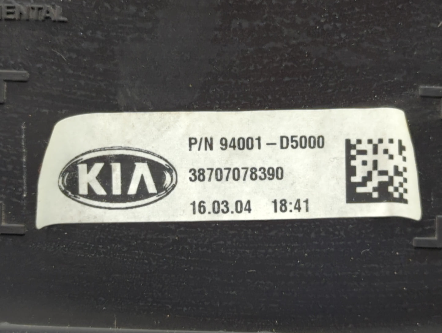 2016-2018 Kia Optima Instrument Cluster Speedometer Gauges P/N:94001-D5000 94011-D5010, 94001-D5010 Fits Fits 2016 2017 2018