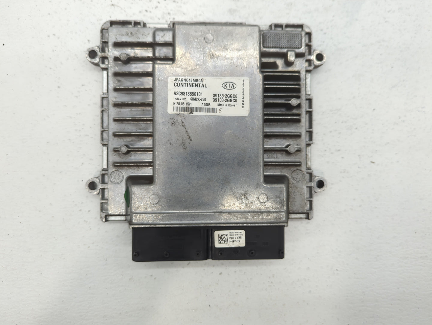 2016-2018 Kia Optima PCM Engine Control Computer ECU ECM PCU OEM P/N:39108-2GGC2 39138-2GGC2, 39108-2GGC0 Fits Fits 2016 201