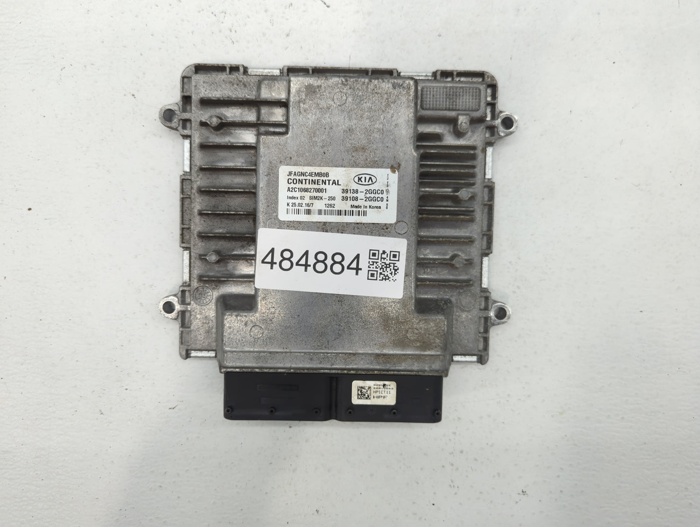 2016-2018 Kia Optima PCM Engine Control Computer ECU ECM PCU OEM P/N:39138-2GGC0 39108-2GGC0, 39108-2GGD2 Fits Fits 2016 201
