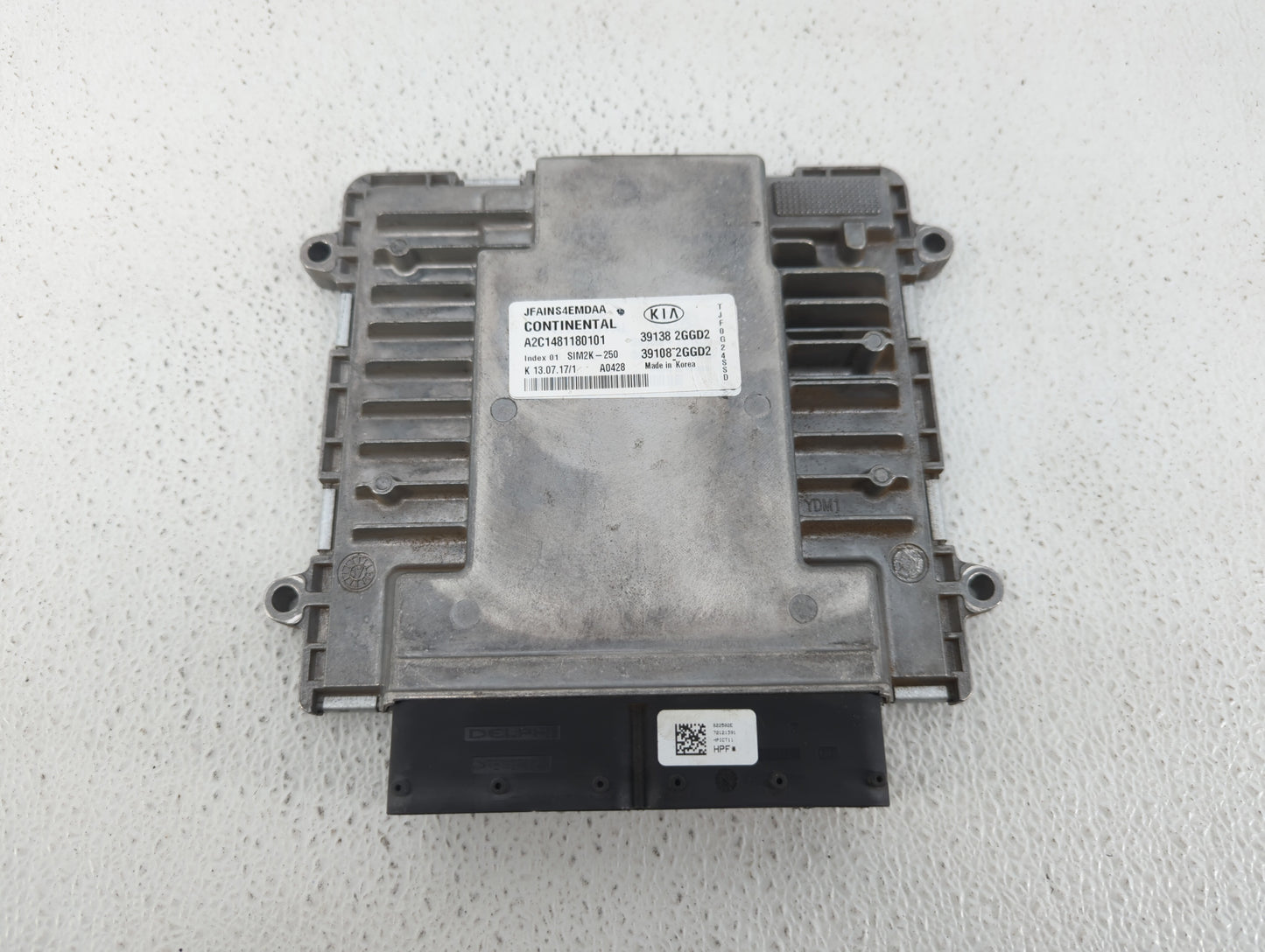 2016-2018 Kia Optima PCM Engine Control Computer ECU ECM PCU OEM P/N:39138-2GGC0 39108-2GGC0, 39108-2GGD2 Fits Fits 2016 201