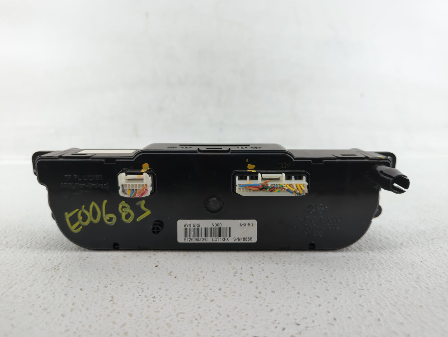 2014-2016 Kia Optima Climate Control Module Temperature AC/Heater Replacement P/N:972504UCF0 972504UBG0 Fits Fits 2014 2015 