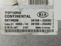2015-2016 Kia Optima PCM Engine Control Computer ECU ECM PCU OEM P/N:39138-2GAN2 39108-2GAN2, 39108-2GAN3 Fits Fits 2015 201