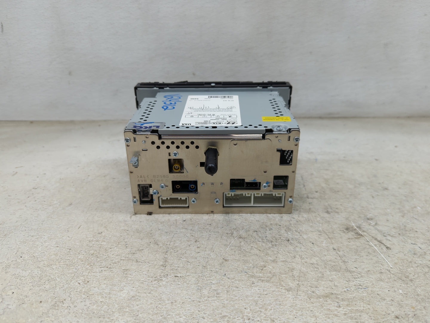 2016-2018 Kia Optima Radio AM FM Cd Player Receiver Replacement P/N:96560-D5450WK 96560D5450WK, AVB30D5AN Fits Fits 2016 201