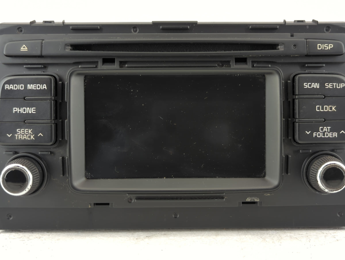 2016-2018 Kia Optima Radio AM FM Cd Player Receiver Replacement P/N:96180-D5100WK Fits Fits 2016 2017 2018 OEM Used Auto Par