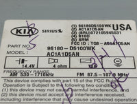 2016-2018 Kia Optima Am Fm Cd Player Radio Receiver - Oemusedautoparts1.com